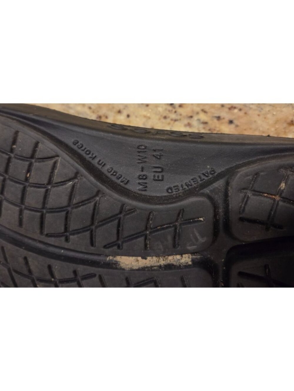 Oofos Original Unisex Recovery Thong Flip-Flop Black Men Size 8 Womens 10 EU 41 - Picture 12 of 14